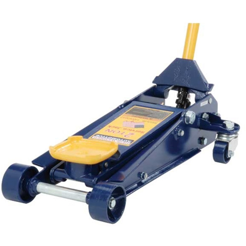 Service Jack, 2 Ton(s) Capacity, 4-1/2" Lowered, 20-1/4" Raised, Manual Hydraulic Les Fournitures Industrielles Méga