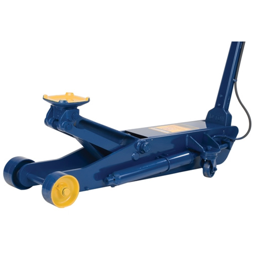 Long Chassis Service Jack, 10 Ton(s) Capacity, 6-3/4" Lowered, 25-1/2" Raised, Air Hydraulic Les Fournitures Industrielles Méga