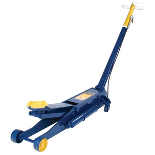 Long Chassis Service Jack, 4 Ton(s) Capacity, 5" Lowered, 25-3/4" Raised, Air Hydraulic Les Fournitures Industrielles Méga