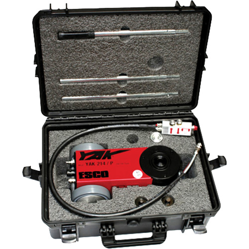 Portable 2-Stage Jack, 11 Ton(s)/22 Ton(s), Air Hydraulic Les Fournitures Industrielles Méga