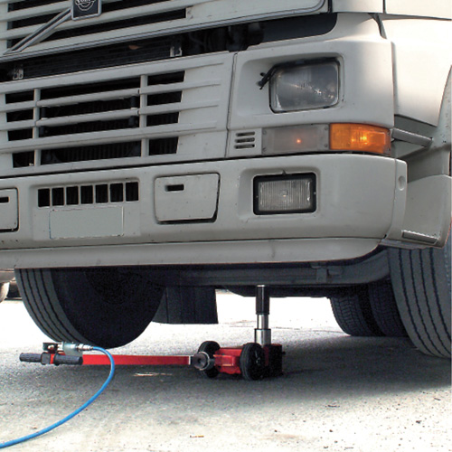 2-Stage Jack, 33 Ton(s)/66 Ton(s), Air Hydraulic Les Fournitures Industrielles Méga