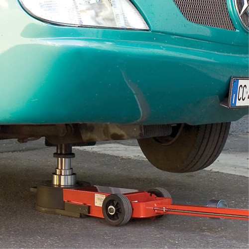 3-Stage Jack, 17 Ton(s)/33 Ton(s)/66 Ton(s), Air Hydraulic Les Fournitures Industrielles Méga