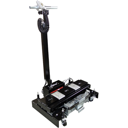 Cric de service de plancher, 14 tonne(s) Capacit&eacute;, 8-1/4" Abaiss&eacute;e, 20" &eacute;lev&eacute;e, Air comprim&eacute;/hydraulique Les Fournitures Industrielles Méga