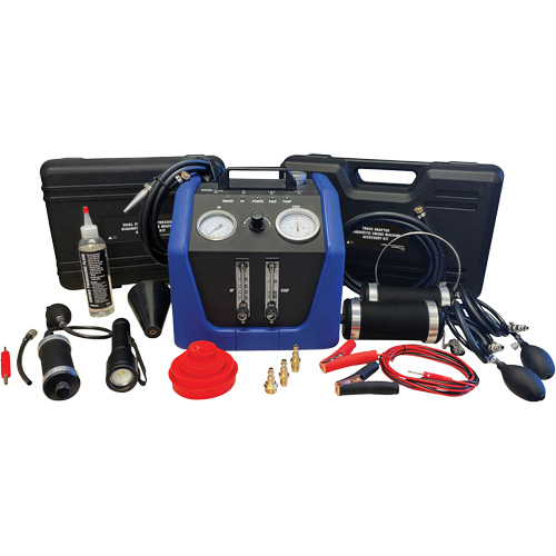 Dual EVAP/High Pressure Diagnostic Smoke Machine with Truck Adapter Accessory Kit Les Fournitures Industrielles Méga