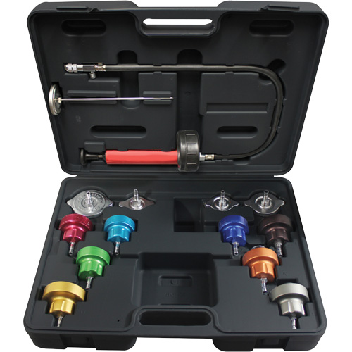 Trousse pour test de pression universel pour syst&egrave;me de refroidissement 14 mcx Les Fournitures Industrielles Méga