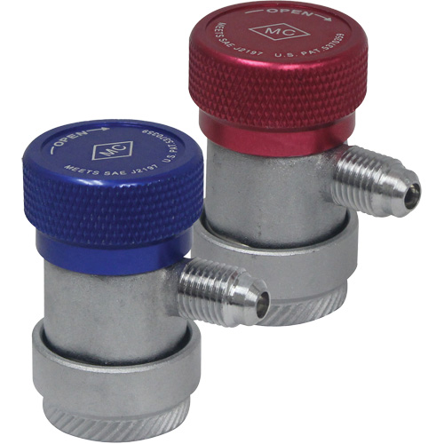 Raccord rapide manuel R134a haute pression 1/4" FL-M x 16 mm Les Fournitures Industrielles Méga