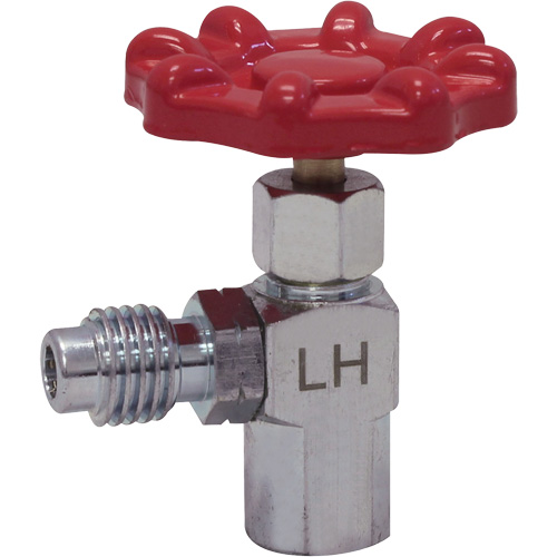 Valve de perçage auto-obturante pour canette R1234yf avec filetage 1/2” ACME-LH Les Fournitures Industrielles Méga