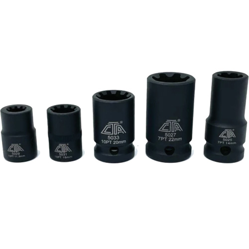 5 Pc. VAG Brake Caliper Socket Set Les Fournitures Industrielles Méga