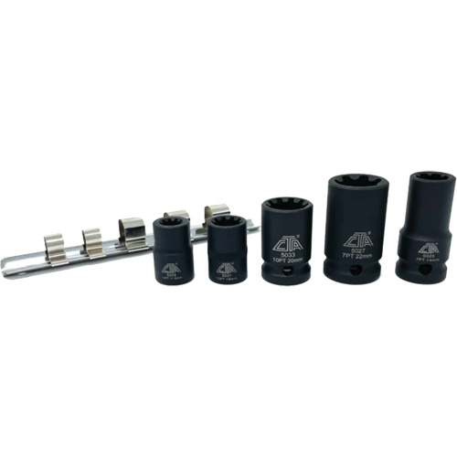 5 Pc. VAG Brake Caliper Socket Set Les Fournitures Industrielles Méga
