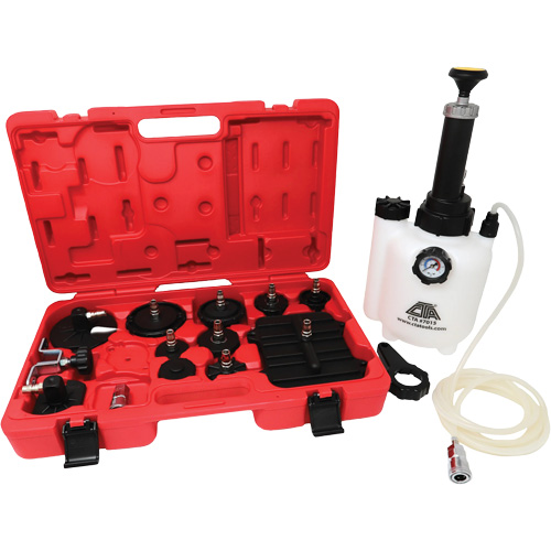 Pressure Brake Bleeder & Adapter Master Kit Les Fournitures Industrielles Méga