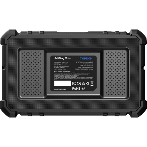 Outil de diagnostic 5" pour moto ArtiDiag Moto Les Fournitures Industrielles Méga