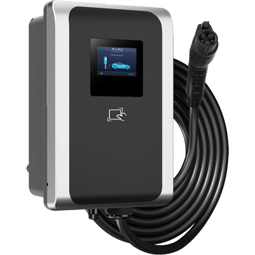 Chargeur pour VE commercial PulseQ AC Max, 80 A, Niveau 2 CA, Connecteur Type 1 (SAE J1772) Les Fournitures Industrielles Méga