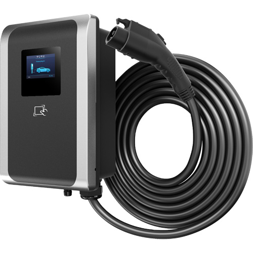 Chargeur pour VE commercial PulseQ AC Max, 80 A, Niveau 2 CA, Connecteur Type 1 (SAE J1772) Les Fournitures Industrielles Méga