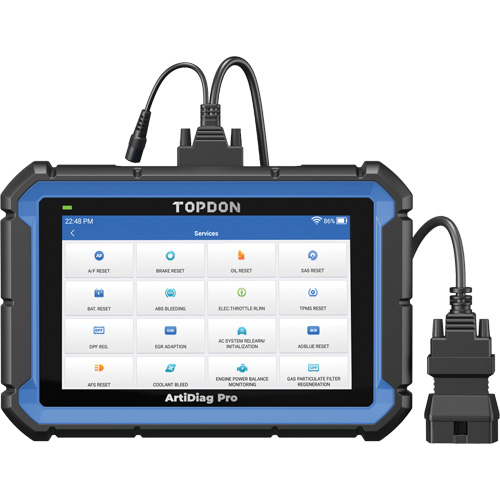 Outil de diagnostic ArtiDiag Pro 7" avec fonctions de service et commandes bidirectionnelles Les Fournitures Industrielles Méga