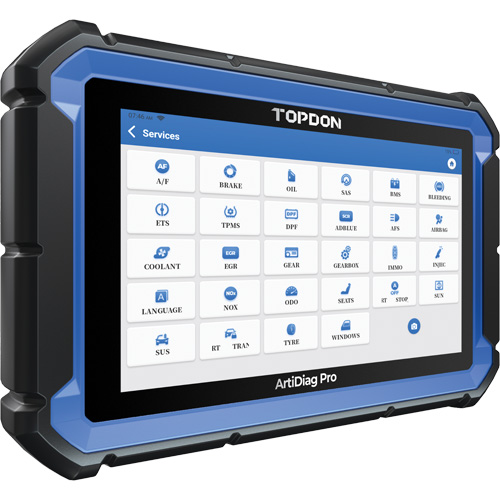 Outil de diagnostic ArtiDiag Pro 7" avec fonctions de service et commandes bidirectionnelles Les Fournitures Industrielles Méga