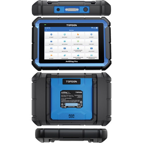 Outil de diagnostic ArtiDiag Pro 7" avec fonctions de service et commandes bidirectionnelles Les Fournitures Industrielles Méga