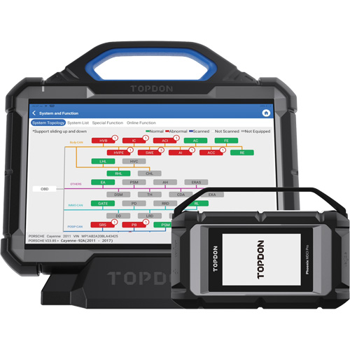 Phoenix Max Basic 13.3" OE-Level Scan Tool, Docking Station, & Cloud-Based Programming Les Fournitures Industrielles Méga