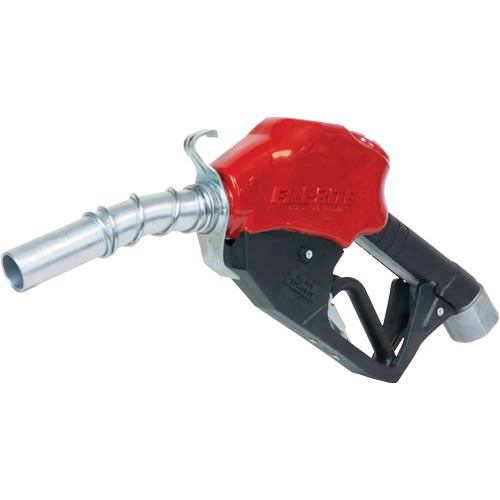Pistolet de distribution automatique rouge pour essence Les Fournitures Industrielles Méga