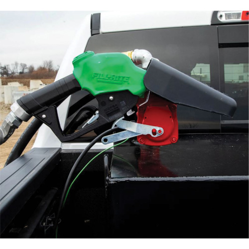 Green Ultra High-Flow Automatic Diesel Spout Nozzle Les Fournitures Industrielles Méga