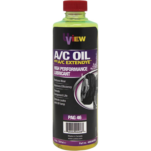 PAG 46 Oil with A/C ExtenDye, 237 ml, Bottle Les Fournitures Industrielles Méga