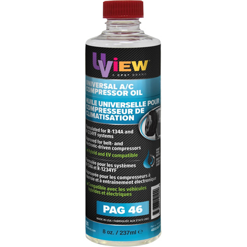 Huile universelle pour climatisation PAG 46, 237 ml, Bouteille Les Fournitures Industrielles Méga