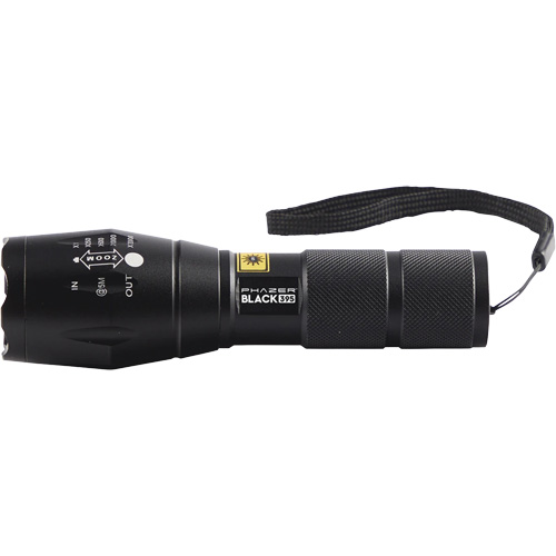 UView&reg; Phazer BLACK 395 Rechargeable UV Leak Detection Light Les Fournitures Industrielles Méga