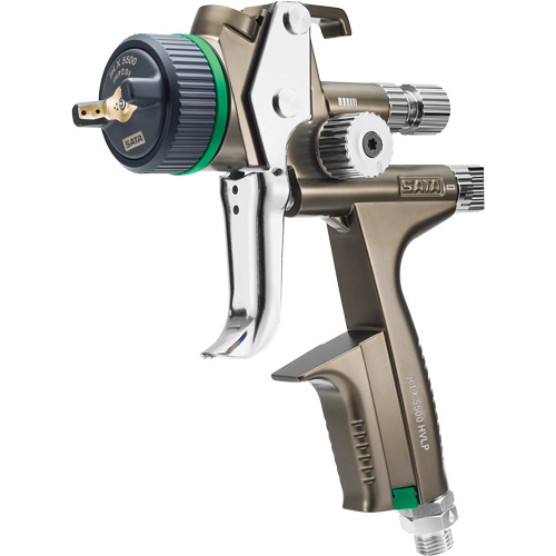 Pistolet de peinture de premi&egrave;re qualit&eacute; pour la peinture automobile X 5500 HVLP 1,3 I RPS D, Entr&eacute;e d'air 1/4" NPT, 15,19 pi³/min, Capacit&eacute; 0,6 L/0,9 L, 0,17 psi Les Fournitures Industrielles Méga