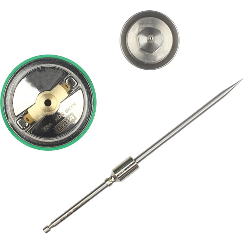 4400 B HVLP 1.2 SR Nozzle Set, 4.24 CFM, 0.14 PSI Les Fournitures Industrielles Méga