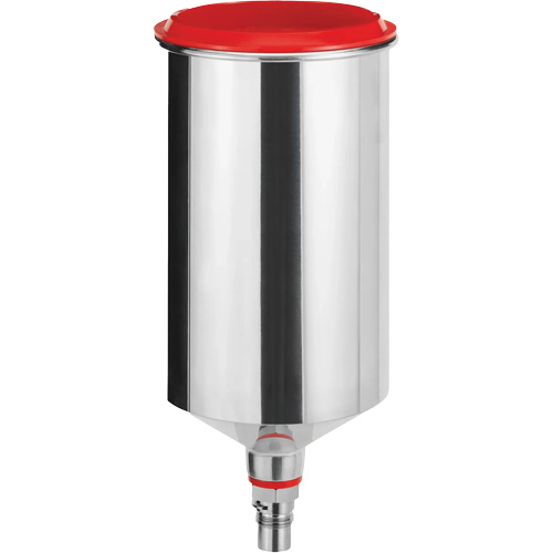 Gobelet r&eacute;utilisable en aluminium 1,0?L avec raccord QCC, sans filetage fin Les Fournitures Industrielles Méga