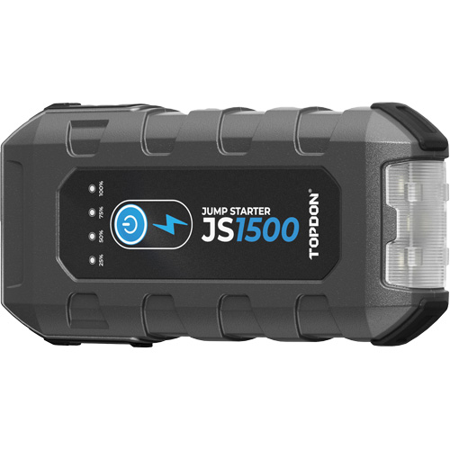 D&eacute;marreur d'appoint, survolteur, banque d'alimentation et lampe de poche JumpSurge1500 Les Fournitures Industrielles Méga