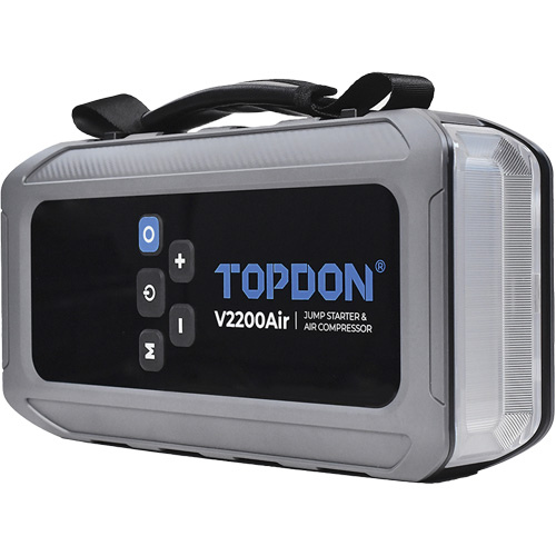 V2200Air 2-in-1 2200 Peak Amp Jump Starter & Tire Inflator Les Fournitures Industrielles Méga