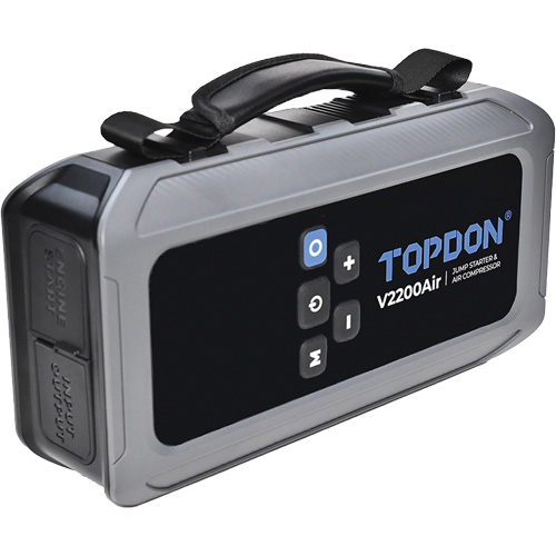 V2200Air 2-in-1 2200 Peak Amp Jump Starter & Tire Inflator Les Fournitures Industrielles Méga