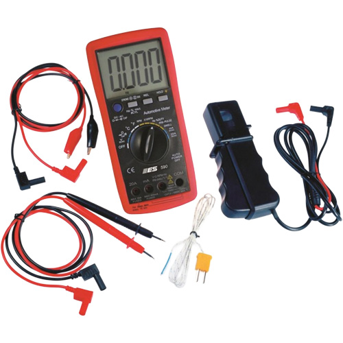Pro Automotive Digital Multimeter with Case Les Fournitures Industrielles Méga