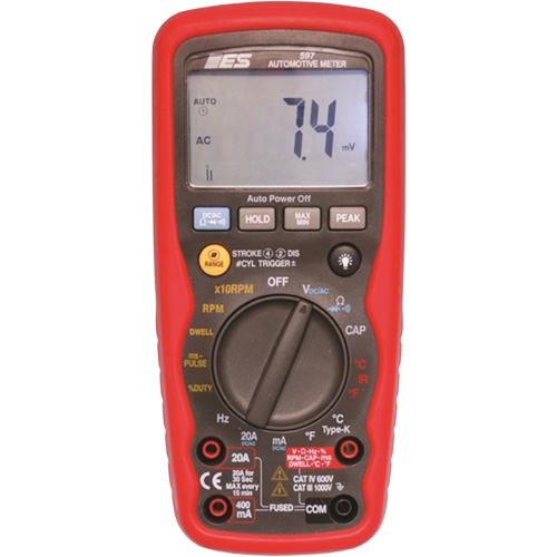 Premium Automotive Digital Multimeter Les Fournitures Industrielles Méga