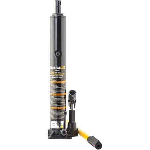 Long Crane Jack, 1.5 Ton(s), Manual Hydraulic, 35-1/4" Raised Height Les Fournitures Industrielles Méga