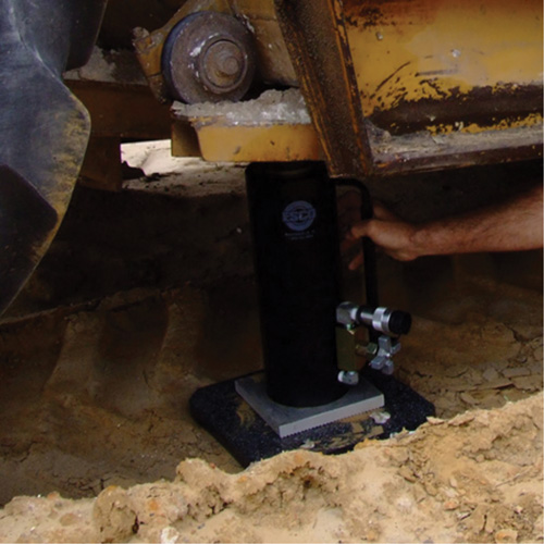 25-Ton Capacity Jack Support Plate Les Fournitures Industrielles Méga