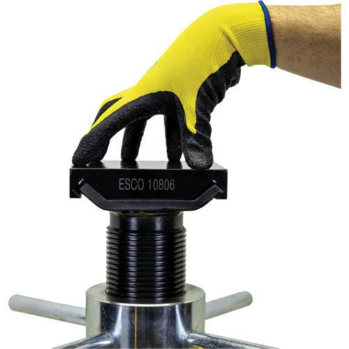 Adaptateur &agrave; dessus plat pour supports de v&eacute;rin ESCO de style haut de 20 et 25 tonnes Les Fournitures Industrielles Méga