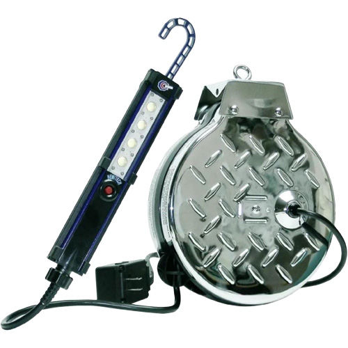 HEMITECH 4 Work Light, Hook, 720 Lumens Les Fournitures Industrielles Méga