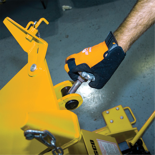 Cric de transmission Yellow Jackit, Cap. de levage 2,2 tonnes Les Fournitures Industrielles Méga