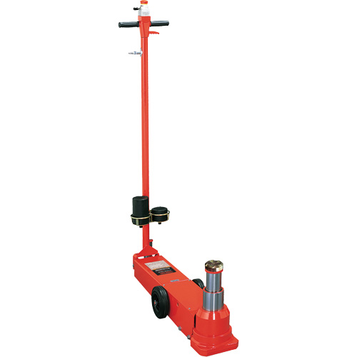 Telescopic Floor Jack, 25 Ton(s)/50 Ton(s), Air Hydraulic Les Fournitures Industrielles Méga
