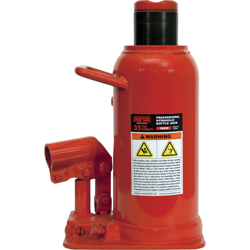 Cric-bouteille professionnel, 35 tonnes, 17-39/125" Hauteur &eacute;lev&eacute;e Les Fournitures Industrielles Méga