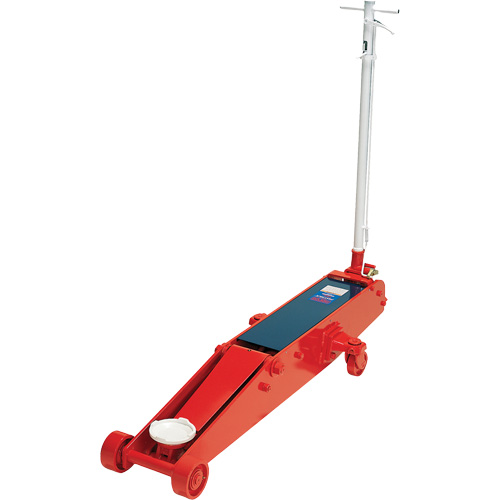 FASTJACK&reg; Floor Jack, 10 Ton(s) Capacity, 6-1/8" Lowered, 27-1/4" Raised, Manual Hydraulic Les Fournitures Industrielles Méga