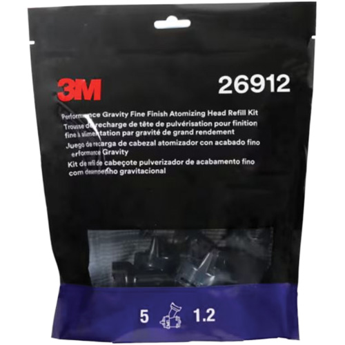 Performance Gravity Fine Finish Atomizing Head - Blue Les Fournitures Industrielles Méga