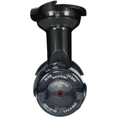 Performance Gravity Fine Finish Atomizing Head - Red Les Fournitures Industrielles Méga