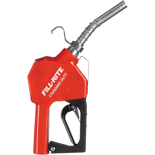 Pistolet de distribution automatique rouge pour essence Les Fournitures Industrielles Méga