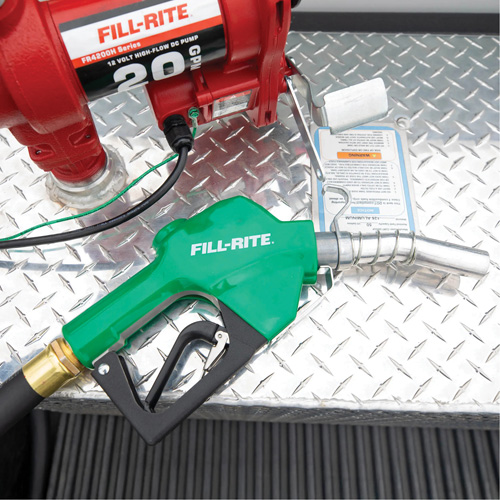 Pistolet de distribution automatique vert pour diesel Les Fournitures Industrielles Méga