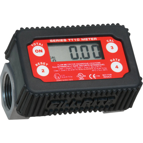 2-35 GPM 4-Digit Digital Fuel Transfer Meter Les Fournitures Industrielles Méga