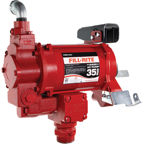 Pompe de transfert de carburant 115/230 V c. a. Les Fournitures Industrielles Méga