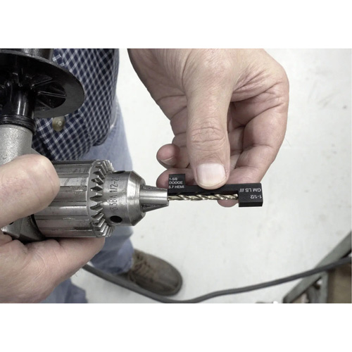 Manifold Drill Template for GM 4.8L, 5.3L & 6L Les Fournitures Industrielles Méga