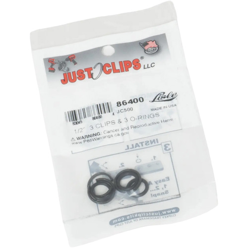 Jeu de clips et joints toriques de 1/2 po Les Fournitures Industrielles Méga